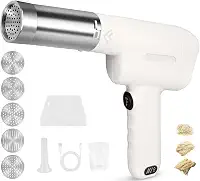 Maquina de Macarrão, Máquina de Macarrão, Maquina Macarrao, 5 Tipos de Moldes, 1 Tipos de Moldes de Enema