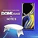 Galaxy Note 9 Screen Protector, [Dome Glass] Full 3D Curved Edge Tempered Glass Shield [Liquid Dispersion Tech] Easy Install Kit by Whitestone for Samsung Galaxy Note 9 (2018) - 2 Pack