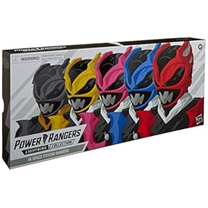 Power Rangers Lightning Collection 6-Inch in Space Psycho Rangers 5-Pack Premium Collectible Action Figure Toys with Accessories (Amazon Exclusive)