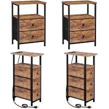LOAKEKEL Narrow End Tables Living Room