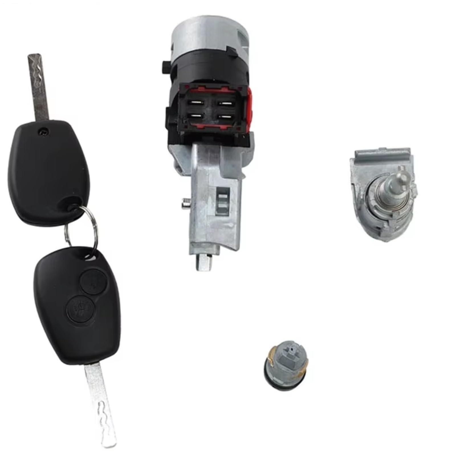 Cilindro De Bloqueo Interruptor De Arranque Encendido Con Llaves Compatible Con Master Mk II 2010-2018 Para Kangoo II 2008-2025 806012544R 806012362R Clausor Bombín Arranque Kit