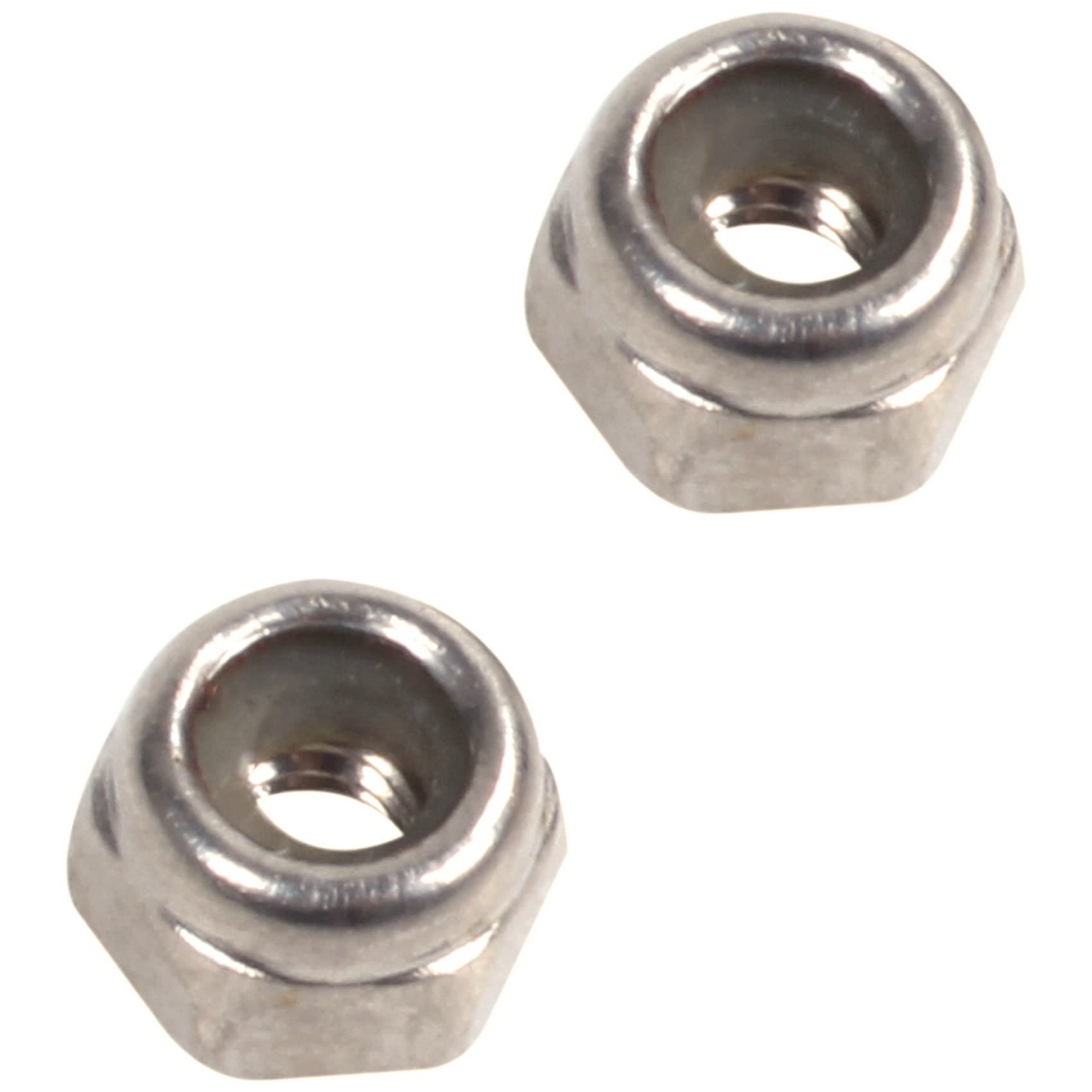 100 pezzi M2 Zinc Plated Self-Locking Nylon Insert Hex Lock Nuts