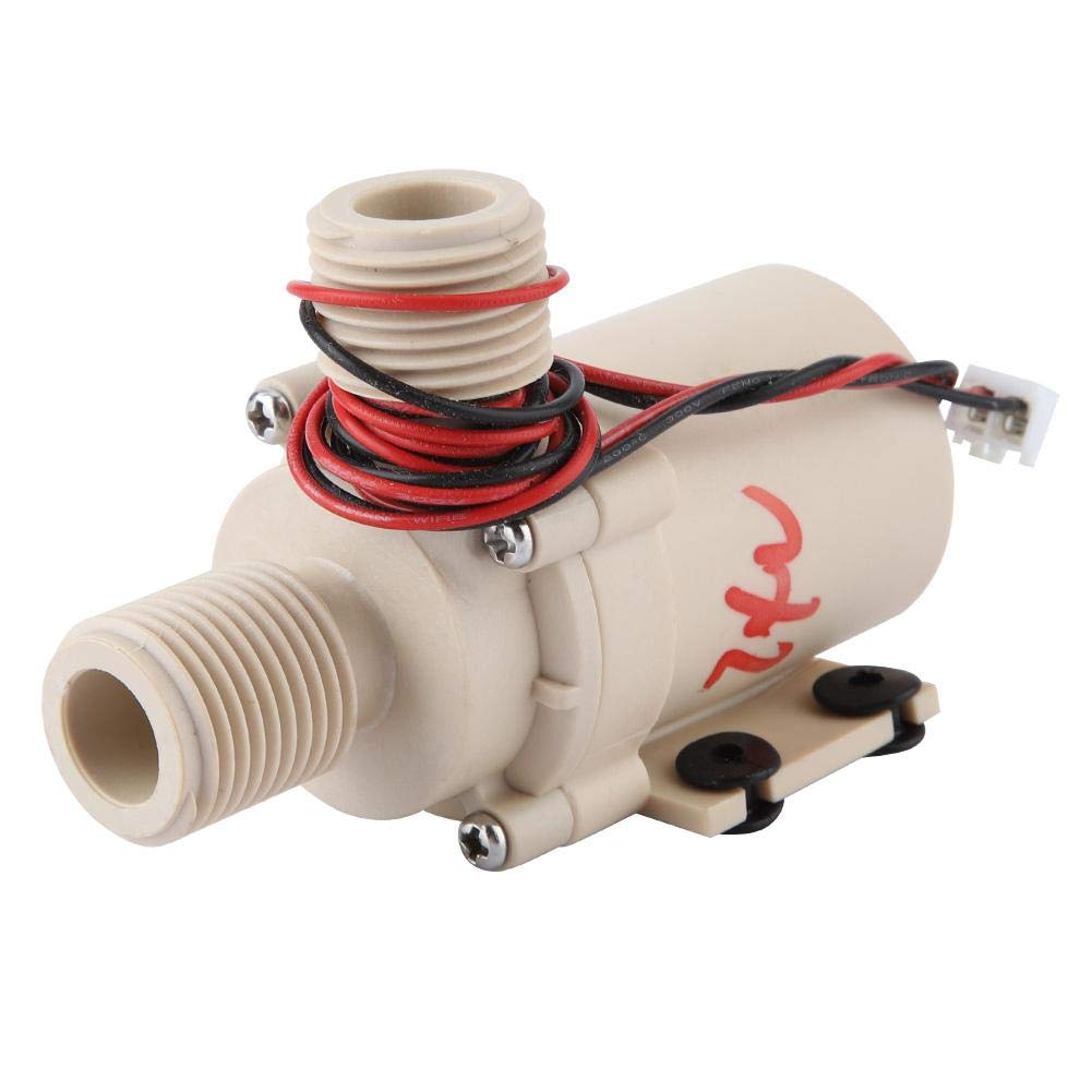 Circulatie pomp (1 2V 24V) JT750 Kleine waterpomp dompelbaar DC, Circulatie Zonnewaterpompen Duurzaam (Voltage : 6-12V