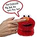 Sesame Street Unisex-Baby Tickle Me Elmo Slippers with Giggle Sound, red, Toddler Dual Size 3/4 Child US Toddler