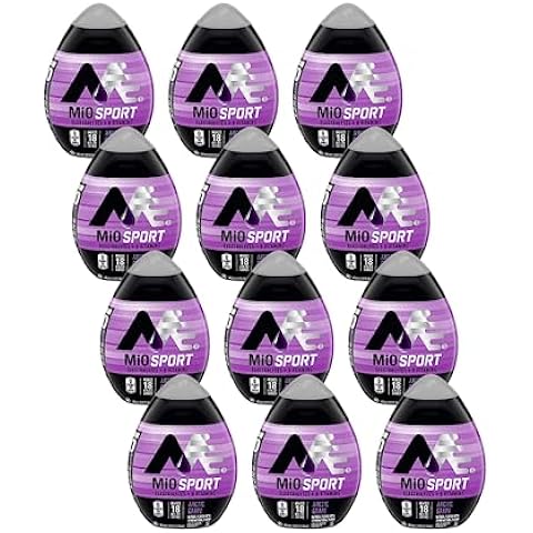 Mio Fit Arctic Grape Liquid Water Enhancer, 1.62 Fluid Ounce. (Pack of 12)