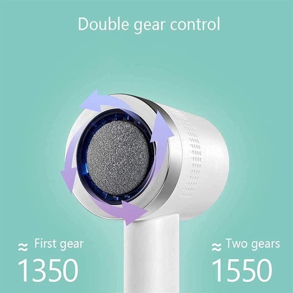 ARTSZY Rimozione del callo dei Piedi elettrici, Strumenti Portatili Ricaricabili for Pedicure con 2 velocità e 3 testine di molatura, for Pelle Morta/Potente esfoliazione