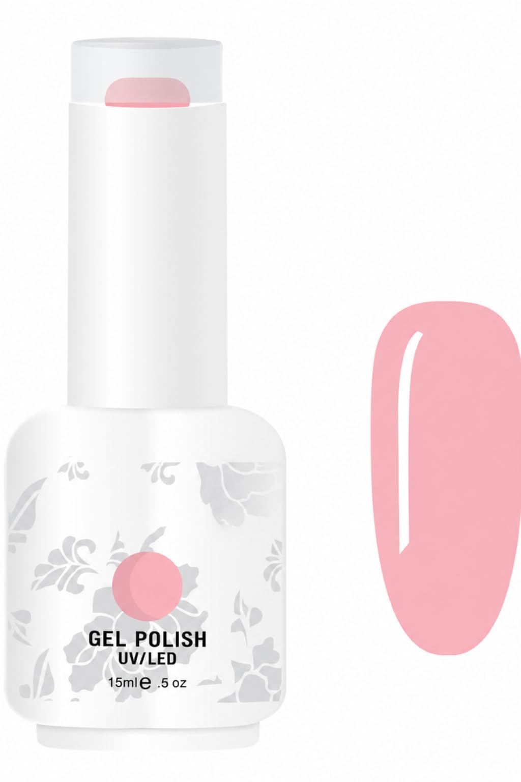 URBAN BOX Gel Nail Polish, Soft Blush Pink, UV/LED Curable, 15ml-image-25