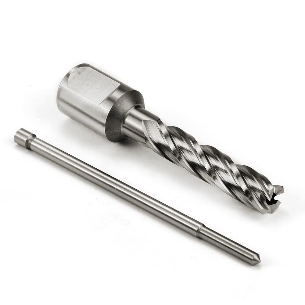 1-1/4 Inch Mag Drill Bit OSCARBIDE 1-1/4 Inch Annular Cutter - 2 Inch Cut Depth, 3/4 Weldon Shank Mag Drill Bit With Pilot Pin Metal Drilling Cutter - View #4