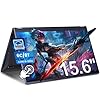 Laptop convertible de 15.6 pulgadas, computadora portátil con pantalla táctil 2 en 1 con procesador i3-1215U (6C/8T, hasta 4.4GHz), 16 GB de RAM, 1024 GB SSD, WiFi 6, BT5.2, RJ45, 57.75WH, para