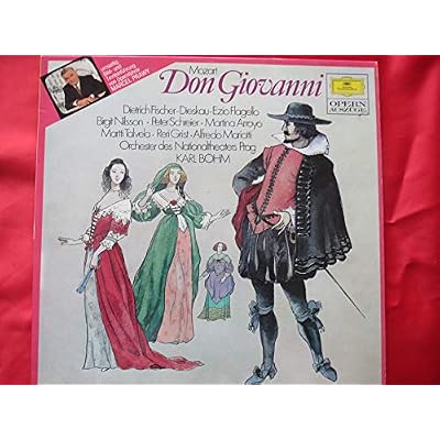 Mozart: Don Giovanni (Opernquerschnitt, italienisch) [Vinyl LP] [Schallplatte] [Vinyl] Wolfgang Amadeus Mozart; Karl B&ouml;hm; Orchester des Nastionaltheaters Prag; Karl B&ouml;hm & Orchester des Nastionaltheaters Prag / Dietrich Fischer-Dieskau / Ezio Flagello /