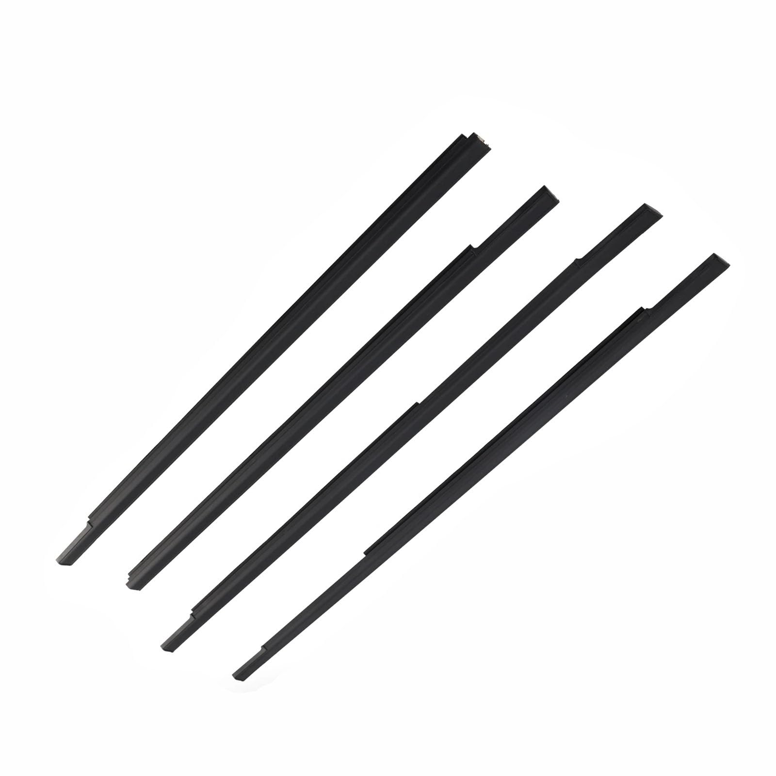 Car Weather Stripping Car Window Seals Compatible with Nissan for Patrol Y61 GU 80820VB000 82821VB000 Weatherstrip Belt Trim Sealing Strips Outer Glass