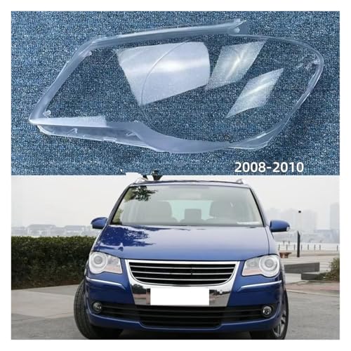 Lentille phare gauche pour Touran 2008-2010 boîtier transparent
