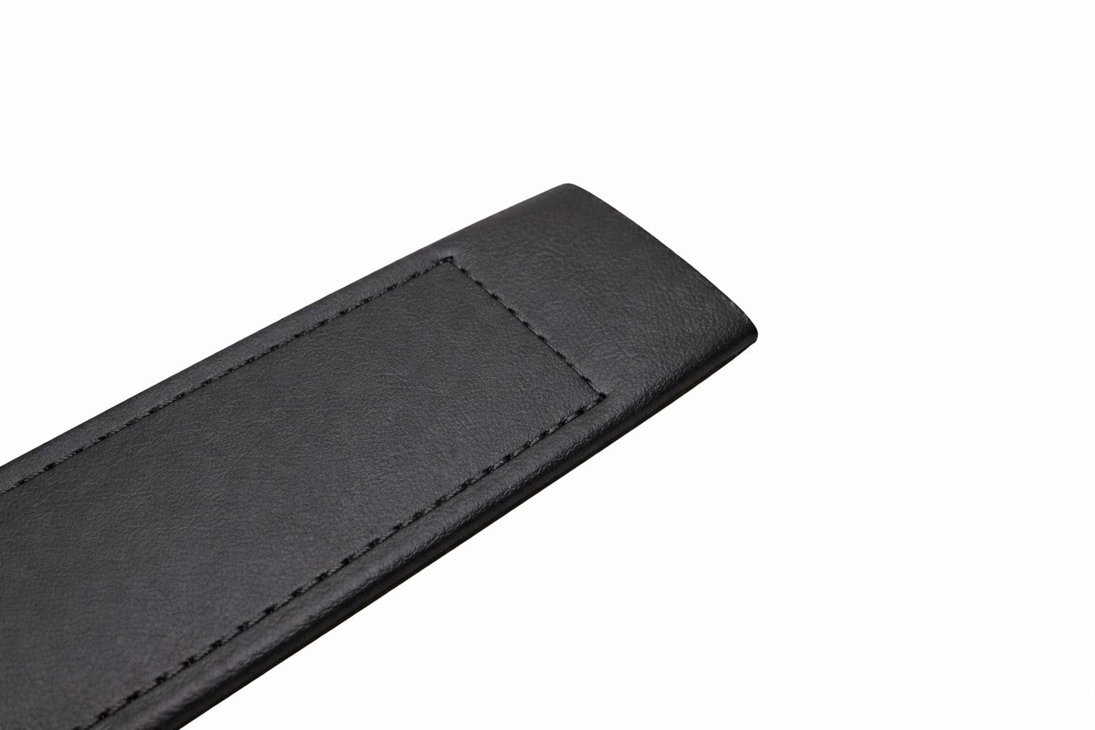 Generisch Akkordeon Bassriemen 32–72 Bässe – Modell 4855 in Schwarz – 48 cm langer Bassgurt aus Echtleder, gepolstert & verstellbar – ideal für kleine bis mittlere Akkordeons, robust & komfortabel