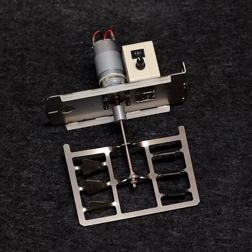iDili 0-100RPM Speed Adjustable Electric Mixing Machine DIY Handmade Soap Blender Mixer for 6L 20x20CM Bucket