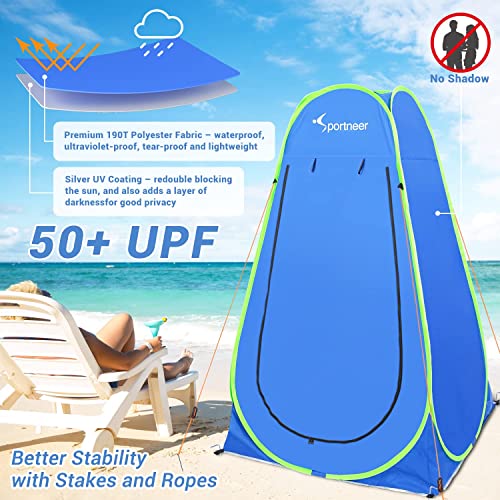 Pop-Up-Privacy-Tent-Sportneer-626-FT-Tall-Changing-Tent-Camping-Shower-Tent-Portable-Pop-Up-Privacy-Tent-Changing-Tent-Dressing-Room-Camp-Bathroom-Toilet-Rain-Shelter-for-Camping-Beach-Outdoor