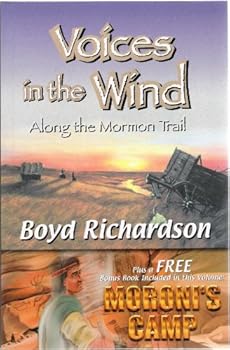 Paperback Voices in the Wind - Along the Mormon Trail Book