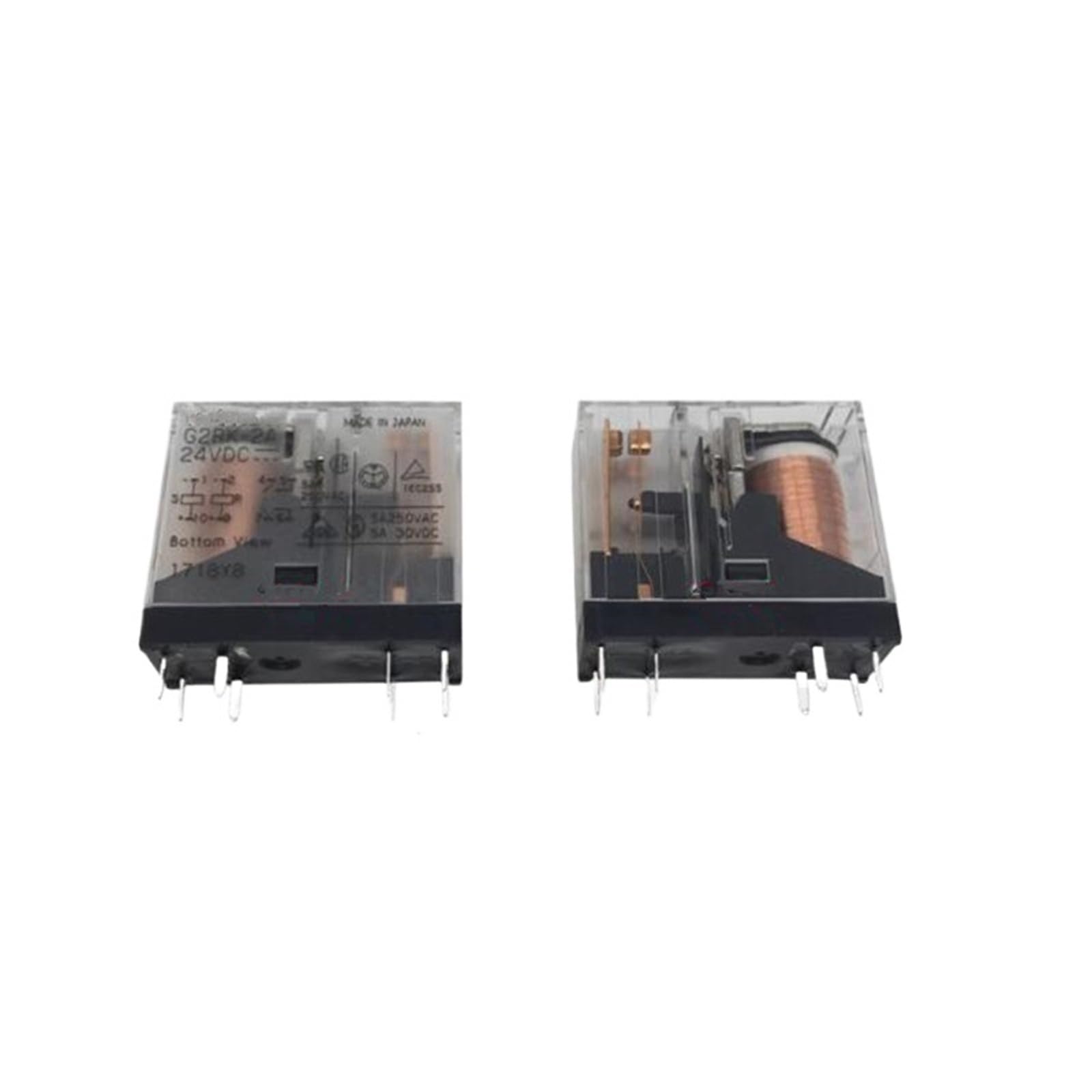 Relè G2RK-2A-24VDC 24V DCV24 8PIN (10PCS)