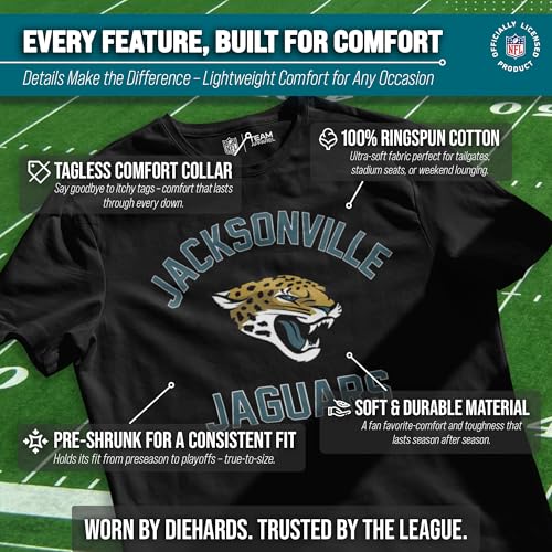 Image of NFL Gameday Cotton Blend T-Shirt for Men and Women - Licensed