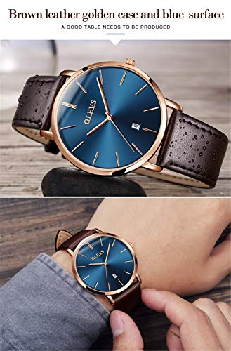 Image of OLEVS Men's Watches Analog Quartz Chronograph Dress Watch Multifunctional Stainsteel Steel Waterproof Classic Original Watch for Man