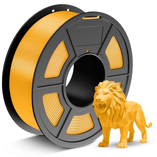 Image of JAYO Gold PLA 3D Printer Filament 1.75mm 1.1kg Spool | ±0.02mm Accuracy, Tangle Free, Vacuum Sealed, Smooth Extrusion, Compatible with Most FDM Printers