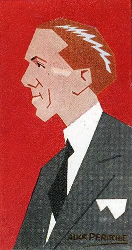Affiche Sir Gerald Du Maurier peindre mur vide avec une peinture decorative 60x90