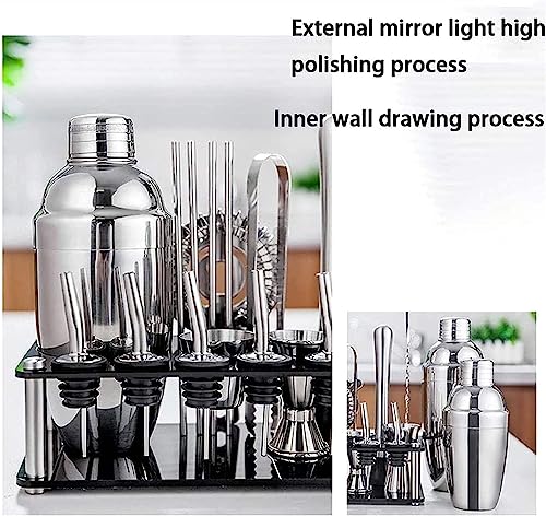Set de Coctelera RUVOO 350ml Kit Bartender Acero miniatura 5