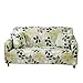 Monba 1 2 3 4-Sitzer-Abnehmbarer Stretch Sofa Bezug Sessel Blumen Muster Bedruckt Elastic Streechhusse Sofa Cover für Home Salon Decor Sofa Displayschutzfolie, Polyestr,#5, 2 Seater:140-185cm