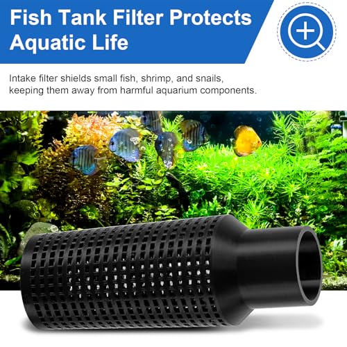 Image of Magluv Aquarium Intake Guard Fit for Fluval 106 /107 /206 /207 Intake Filter, Fish Tank Filter Cover Replacement for Aquameta Aquarium Filter Intake Guard Protects Aquatic Life