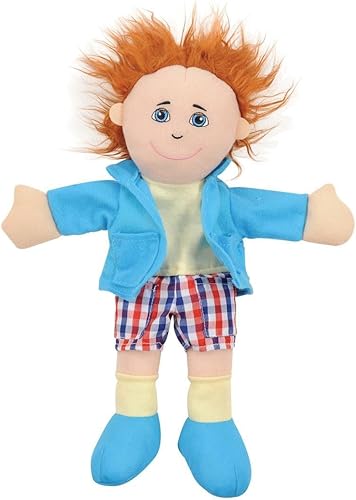 Miniatura 3 de Constructive Playthings Juego de marionetas y accesorios para edades de 2 años en adelante, juego de 7