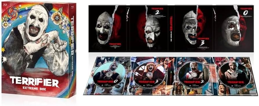 テリファー エクストリームBOX〈初回生産限定・4枚組〉 Amazon.co.jp: 【封入特典あり】テリファー エクストリームBOX 初回