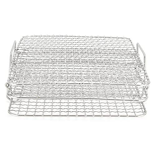 Grille de refroidissement 3 niveaux inox pour friteuse air et cuisson four - 3