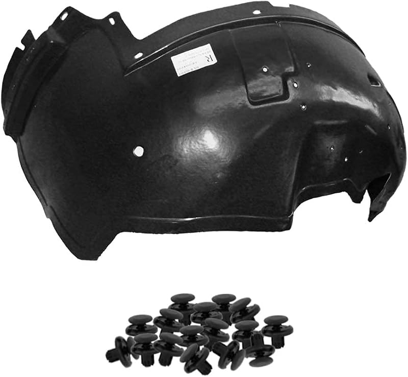 Parabarro interno dianteiro direito Parts N Go para Silverado Sierra 1999–2007 com clipes – 1 unidade