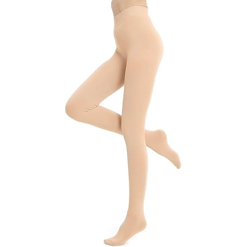 Blostirno Women's Fleece Lined Tights Thermal Pantyhose Leggings Opaque Winter Warm Thick Stockings Tights
