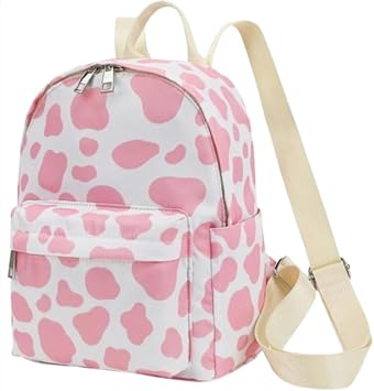 Feeding Tube Backpack G Tube J Tube GJ Tube NG Tube NJ Tube Infinity Pump Cow Print Pink