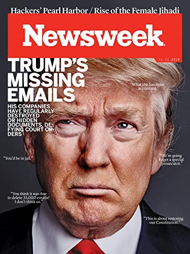 Newsweek Magazine (November 11, 2016) Trump's Missing Emails Cover