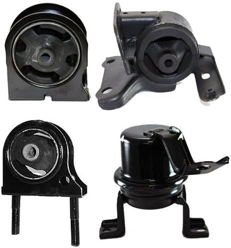 K0187 Engine Motor & Transmission Mount Set 4pc Compatible with Fits 1998-2000 Toyota RAV4 2.0L | A7233 A7246 A7234 A7282