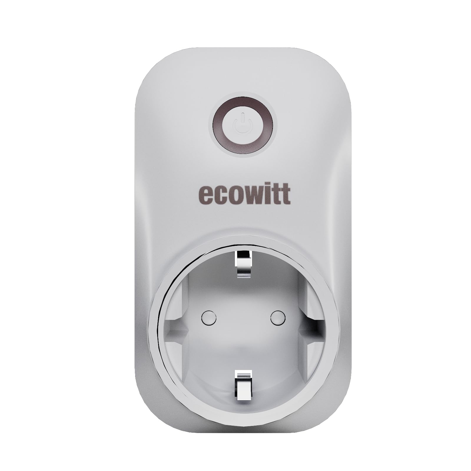 ECOWITT AC1100 WittSwitch Spina intelligente, presa WiFi intelligente, contatore di energia WiFi per la casa, gateway hub GW2000 richiesto, timer di alimentazione domestica, controllo ECOWITT App