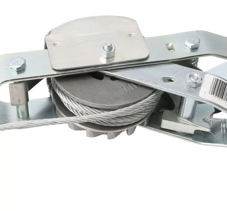 Chain Link Fence 6-Foot Power Pull Fence Stretcher Tool (2 Ton Pull Capacity with 3/16" Cable)