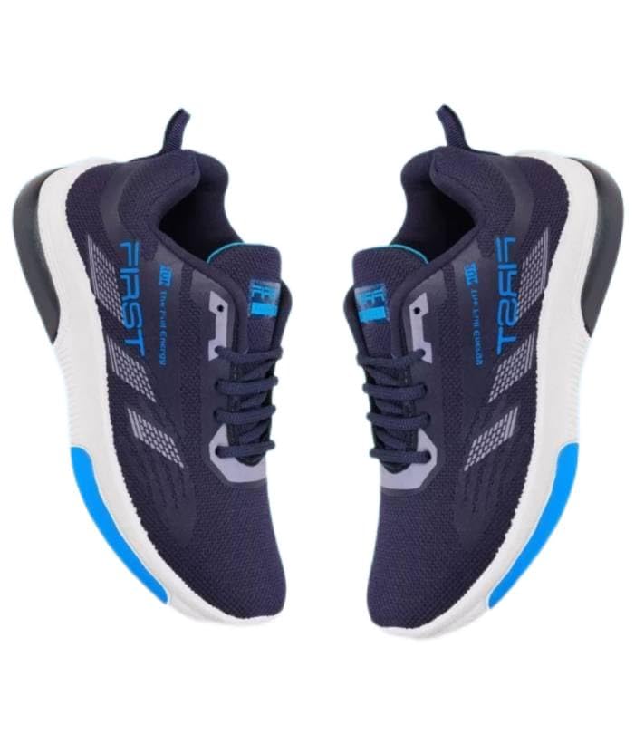 Amber Mens Sports Running, Walking & Gym Shoes Latest Casual Sneakers, Lace-Up Lightweight Shoes for Mens (Navy, 7) (B0CJTYHS9N) Amazon Price History, Amazon Price Tracker