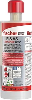 fischer - Résine vinylester polyvalente pour des fixations dans le béton et la maçonnerie FIS VS 100 P / 1 cartouche de 360ml