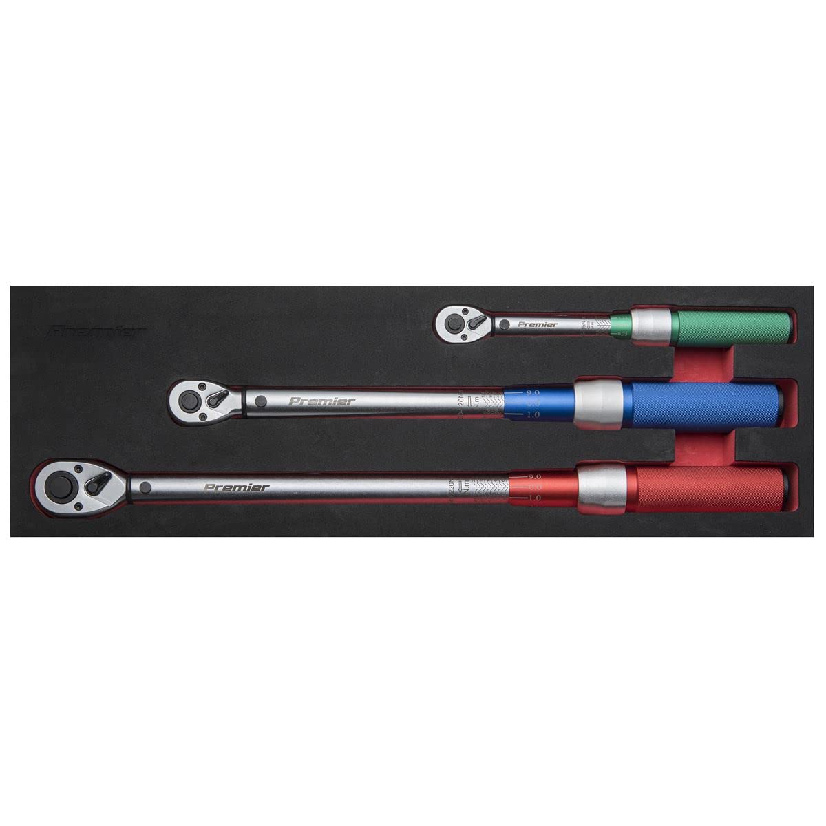 Sealey STW900SET 3 Pieces Torque Wrench Micrometer Style Set