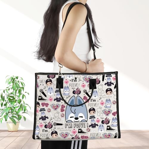 Image of JNIAP Korean Group Stay Crossbody Bag Korean Group Stay Wolf Gifts I'm Foive Gifts Stay Merchandise Stay Wolf Shoulder Bag