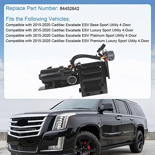 DICMIC Front Left Driver Side Power Running Board Motor with Bracket Compatible with 2015-2020 Cadillac Escalade Chevy Suburban GMC Yukon Replace# 84452642 by DICMIC - Used condition - Image 2