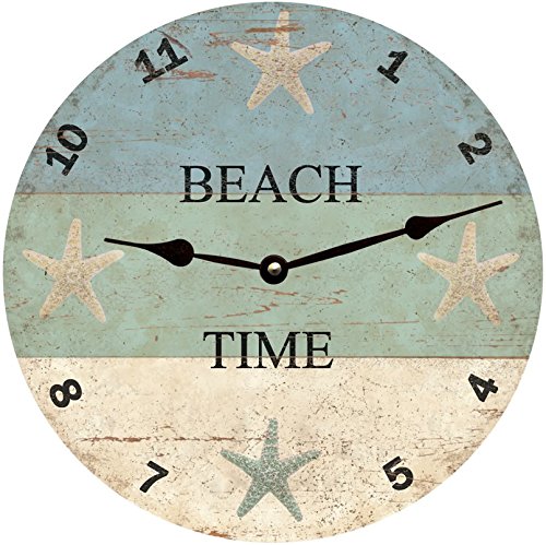 Fprqlyze Starfish Beach Time Clock (10")