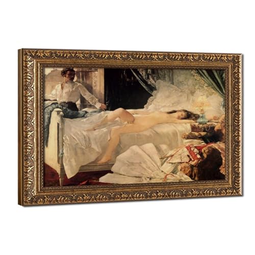 Henri Gervex Rolla peinture sur toile pour créer une ambiance artistique de bureau élégant