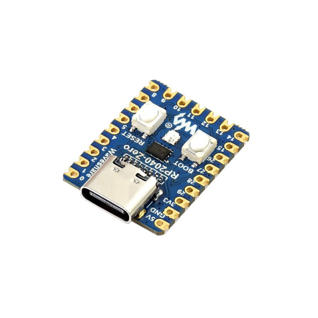 RP2040-Zero Based On Raspberry Pi Microcontroller RP2040, Low-Cost, High-Performance Pico-Like MCU Board, USB-C Connector with Pre-soldered Header
