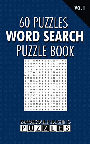 60 Puzzles Word Search Puzzle Book: Fun for all ages!