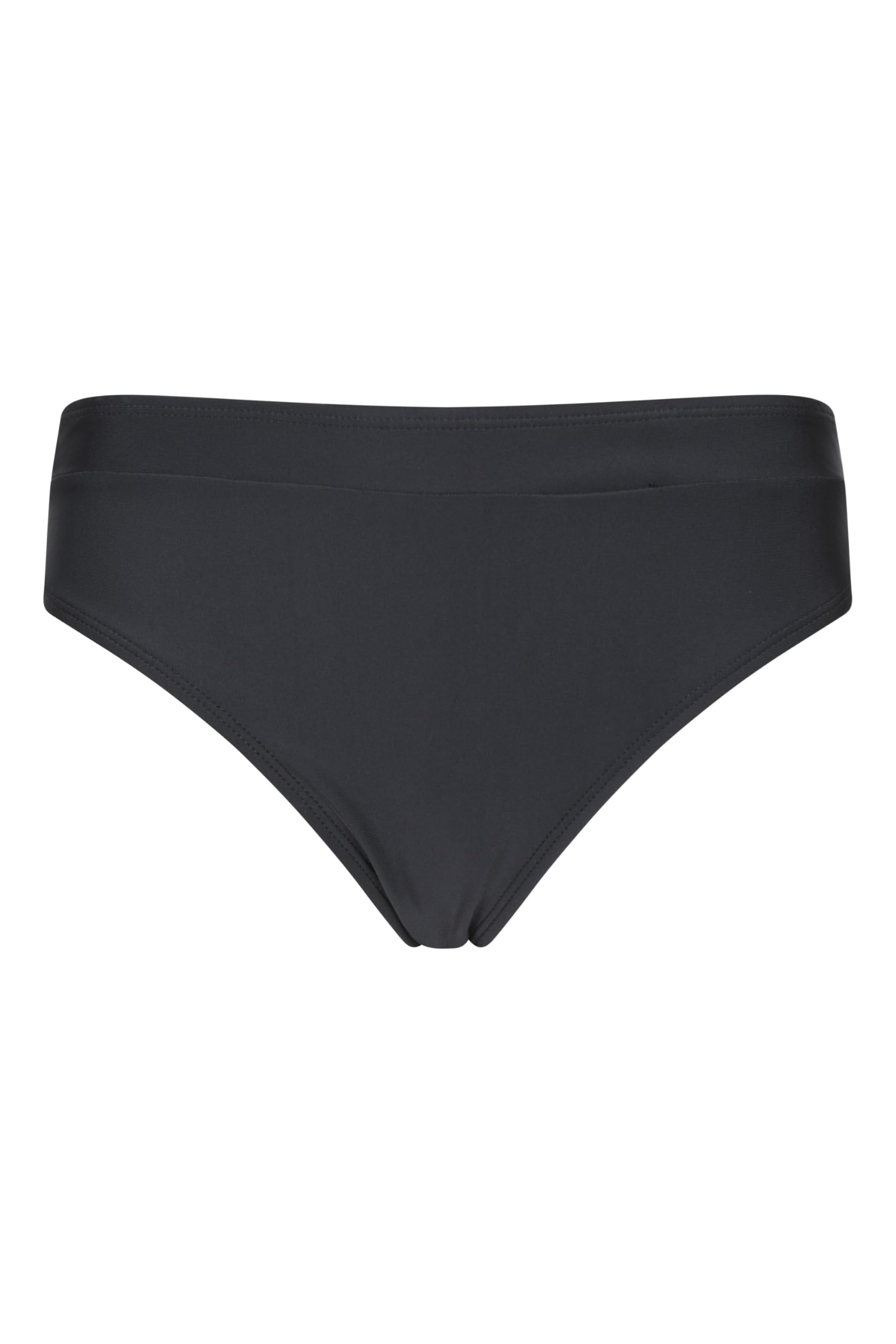 Mountain Warehouse Ocean Notion Bikini Bottoms - Wide Waistband Shorts, Chlorine Resistant, Quick Dry Swimsuit - Spring Summer, Pool, Diving Jet Black 20