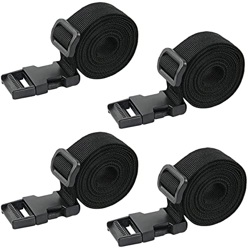 MOPHOEXII Sangles utilitaires pour bagages avec boucle à dégagement rapide, sangles réglables en nylon pour valise, sac de couchage, compression et fixation
