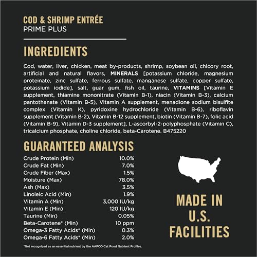 Purina Pro Plan Grain Free Senior Wet Cat Food Variety Pack Pate, SENIOR Seafood Favorites - (2 Packs of 12) 3 oz. Cans - Image 6